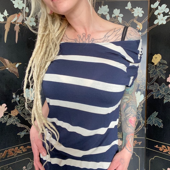 Billabong striped cotton summer dress - Picture 2 of 5